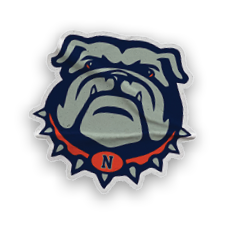 A collection of stickers featuring a bulldog mascot and a baseball glove. AI generated content