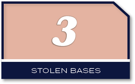 3,stolen base