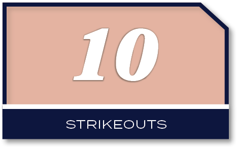 10,strikeout