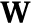 W