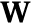 w