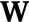 w