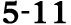 5 11