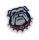 A collection of stickers featuring a bulldog mascot and a baseball. AI generated content