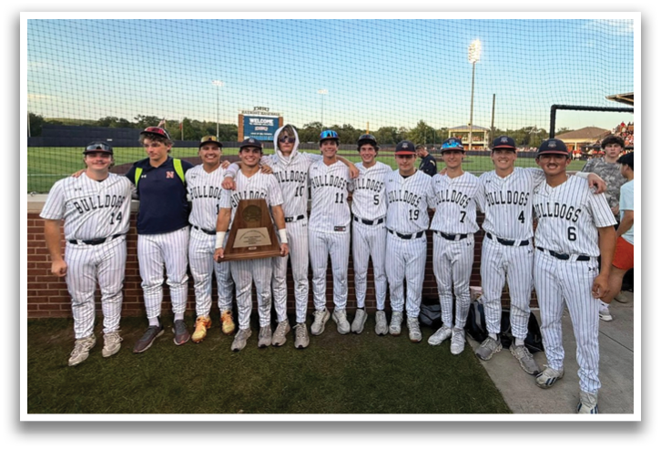 A group of baseball players posing for a picture with their coaches. Contenido generado con IA
