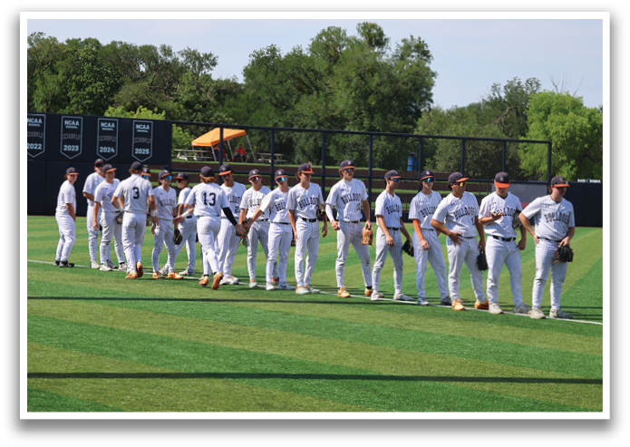 Baseball players in uniforms on a field. Contenido generado con IA