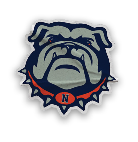 A collection of sports merchandise, including a baseball glove, a dog mascot, and a baseball. AI generated content