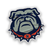 A collection of stickers featuring a bulldog mascot and a baseball. AI generated content
