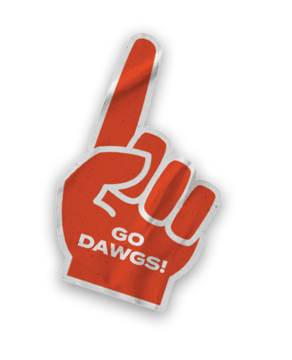 A collection of stickers featuring a bulldog mascot and a baseball. AI generated content