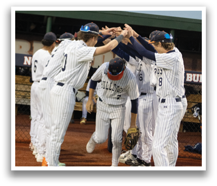 Baseball players celebrating on the field. Contenido generado con IA