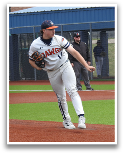 A baseball player in a white uniform is pitching a ball. Contenido generado con IA