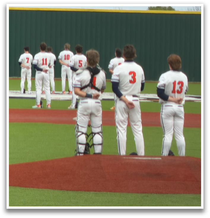 A group of baseball players are standing on the field, some of them wearing number 13. Contenido generado con IA
