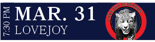 LOVEJOY,MAR. 31,7:30 P