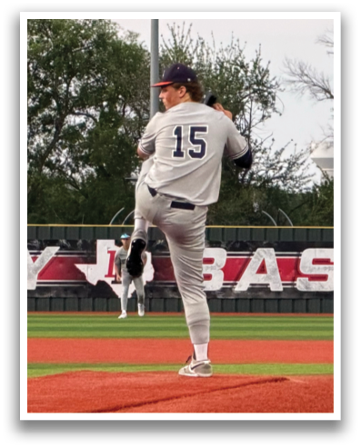 A baseball player is pitching a ball on a field. Contenido generado con IA