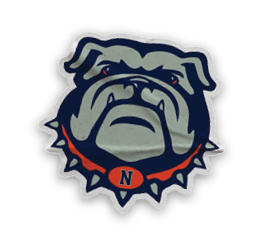 A collection of stickers featuring a bulldog mascot and a baseball glove. AI generated content