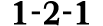 1 2 1