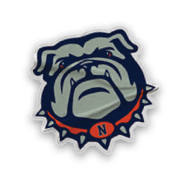 A collection of stickers and magnets featuring a bulldog mascot. AI generated content