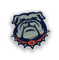 A collection of stickers featuring a bulldog mascot and a baseball glove. AI generated content