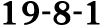 19 8 1