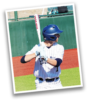 A baseball game is taking place with a batter holding a bat and a catcher wearing a baseball glove. Contenido generado con IA