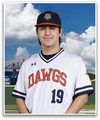 A baseball player wearing a white jersey with the number 19 on it. Contenido generado con IA