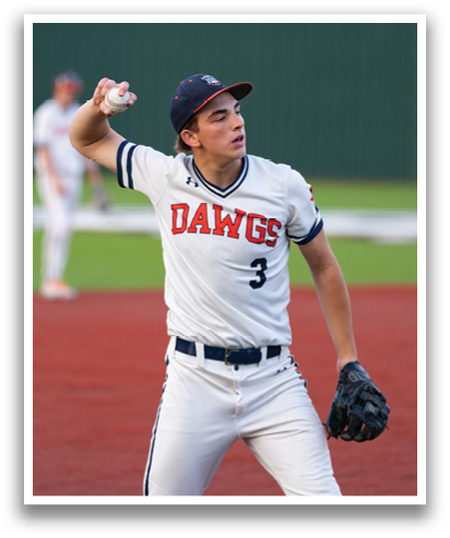 A baseball player in a white uniform is on the field, preparing to throw a ball. Contenido generado con IA