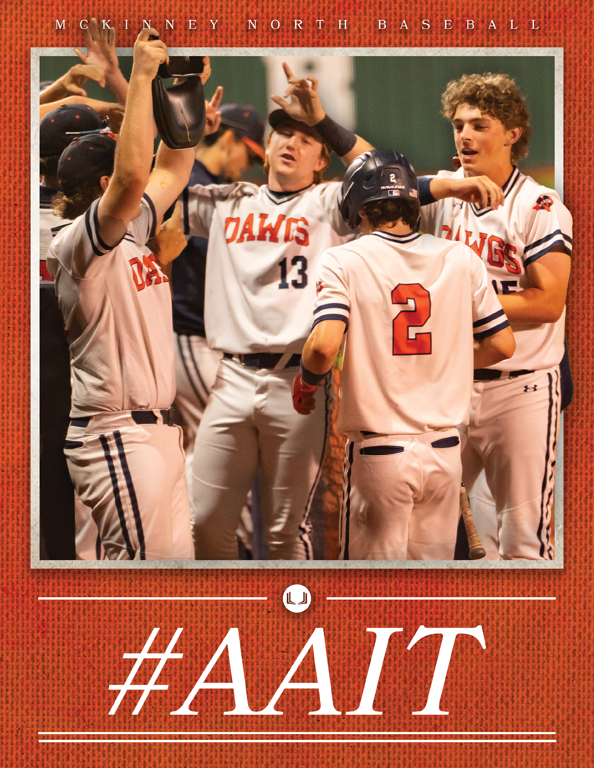 Baseball players celebrating a victory. Contenido generado con IA