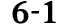 6 1