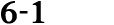 6 1