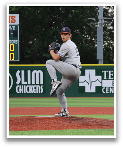 A baseball player is pitching a ball on a field. Contenido generado con IA