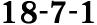 18 7 1