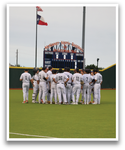 A group of baseball players are standing on a field, some of them are wearing baseball gloves. Contenido generado con IA