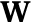 w