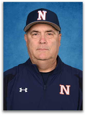 A man wearing a blue and white baseball cap and jacket. Contenido generado con IA