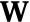 W