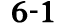 6 1