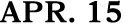 apr. 15