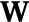 w