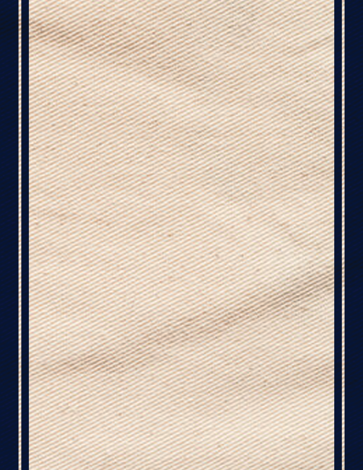 Two pieces of cloth with blue stripes and white background. AI generated content