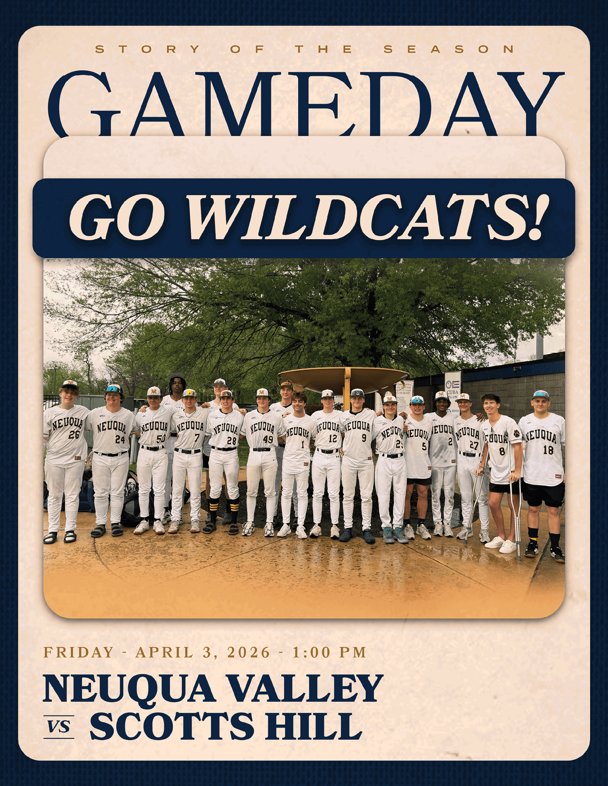 A baseball game is being played between Walld Lake Central and Legacy. AI generated content