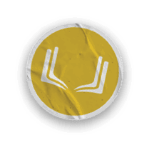 A yellow and blue baseball glove. Description generated by AI