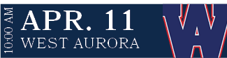 WEST AURORA,APR. 11,10:00 A