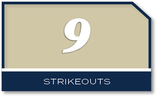 9,strikeout