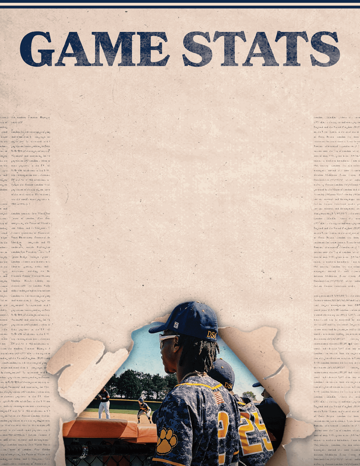 A football team is shown on a poster with the number 51 on the jersey. AI generated content