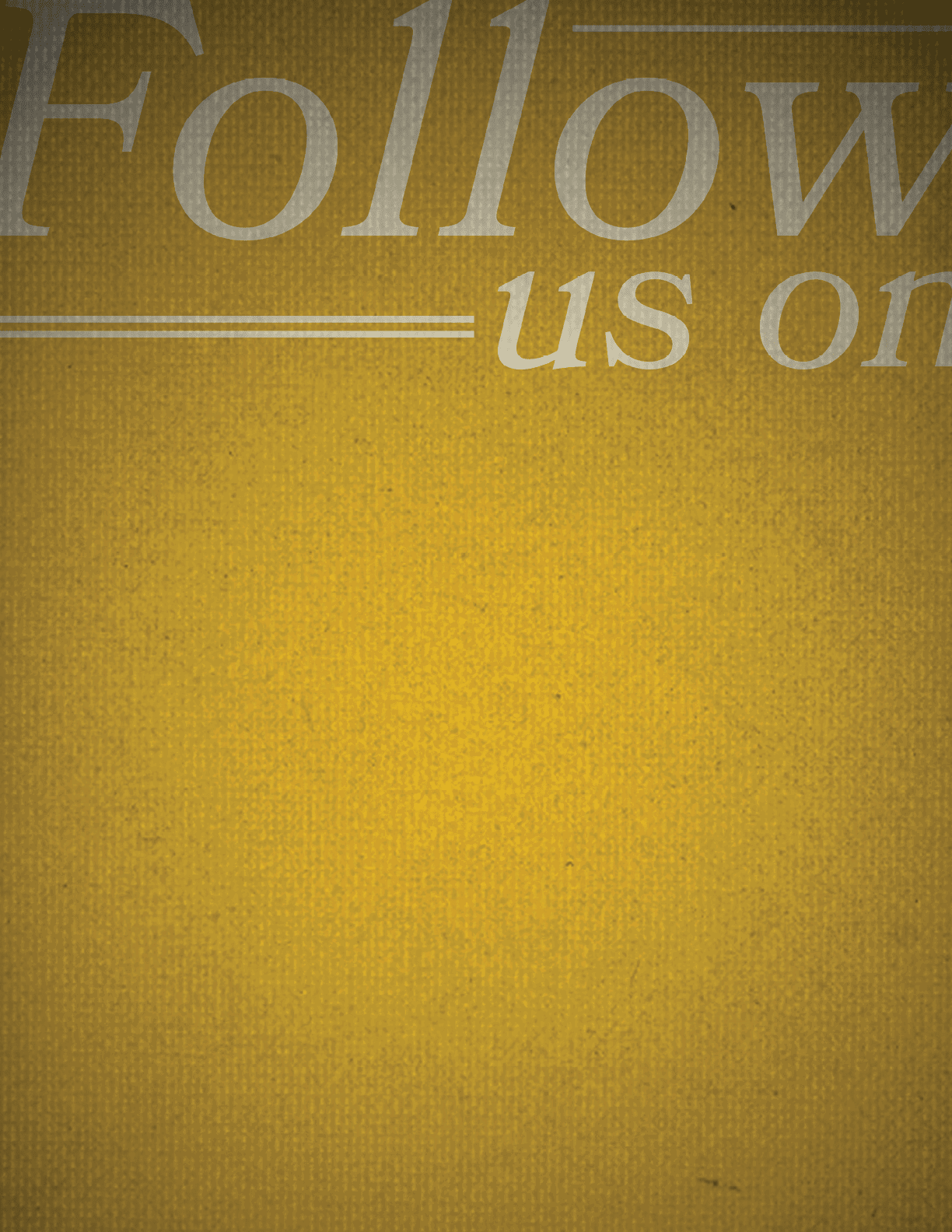 A yellow background with the word “follow" written in white. AI generated content