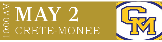 CRETE MONEE,MAY 2,10:00 A