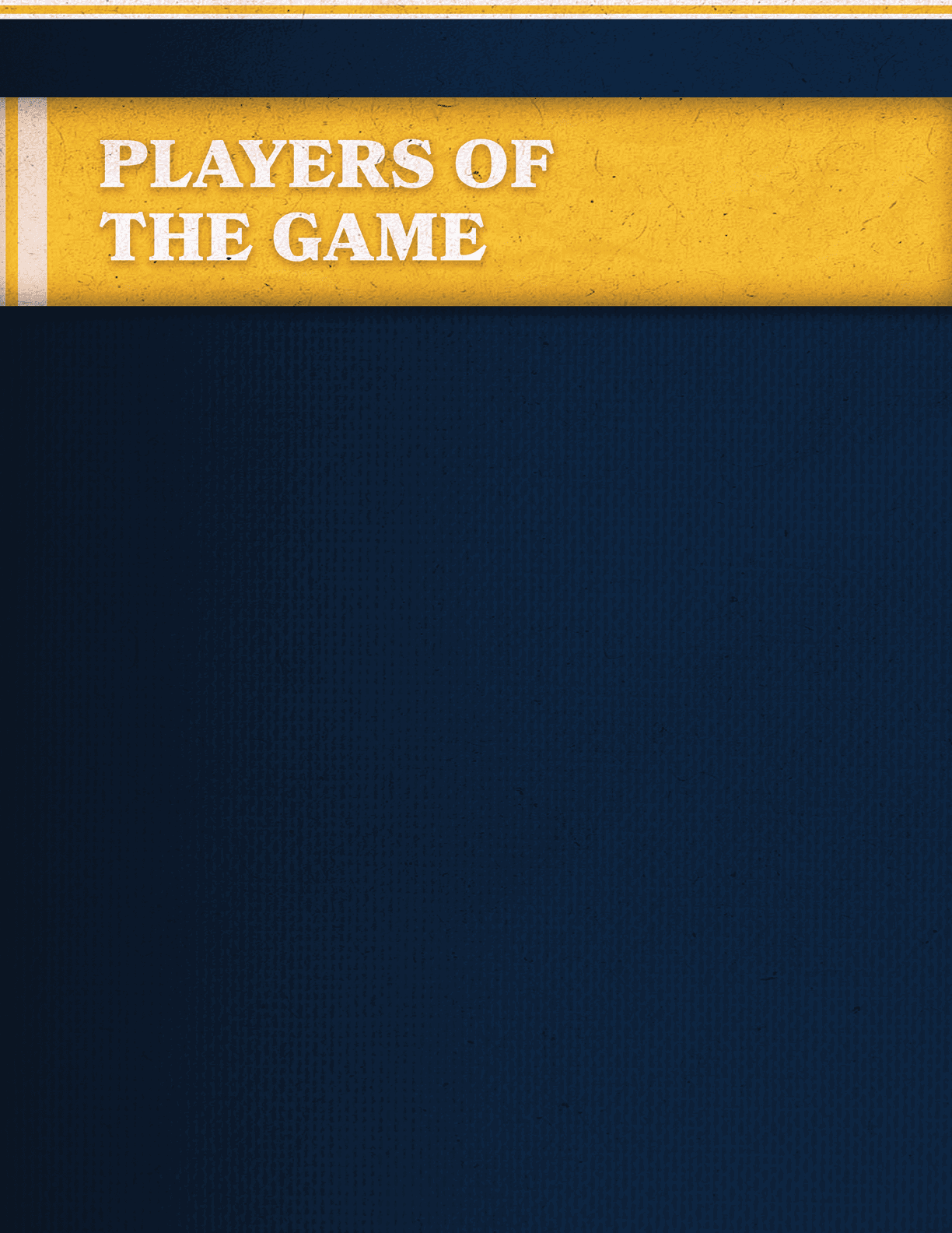 A blue and yellow book cover with the title “Players of the Game". AI generated content