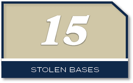 15,stolen base