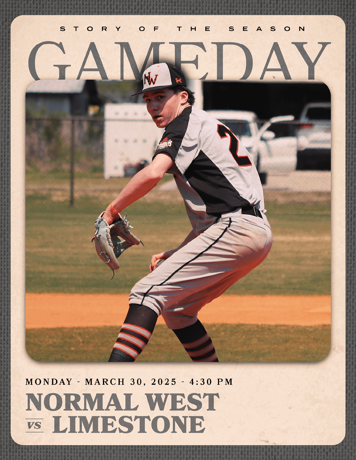 A football game is being played between Normal West and Legacy. AI generated content