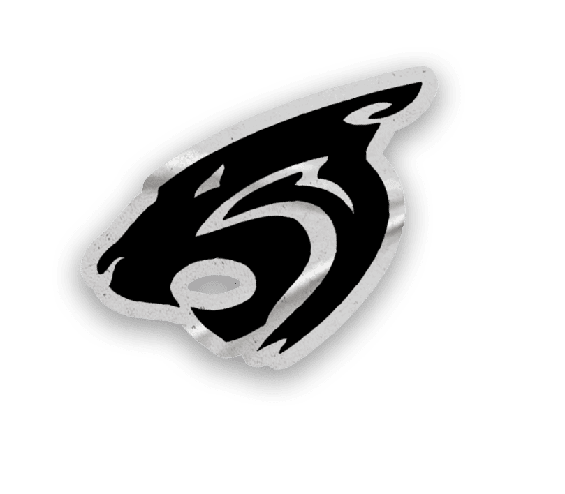 A collection of six different stickers, one of which is a baseball glove. AI generated content